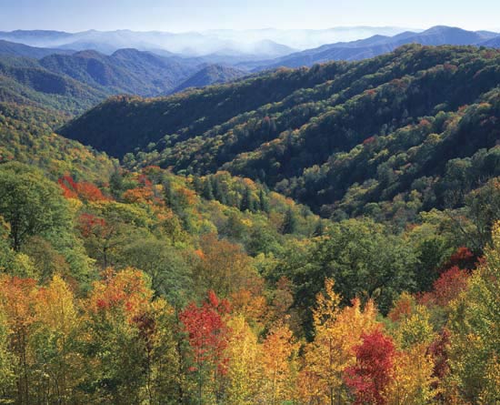 The U.S. Great Smoky Mountains National Park is founded