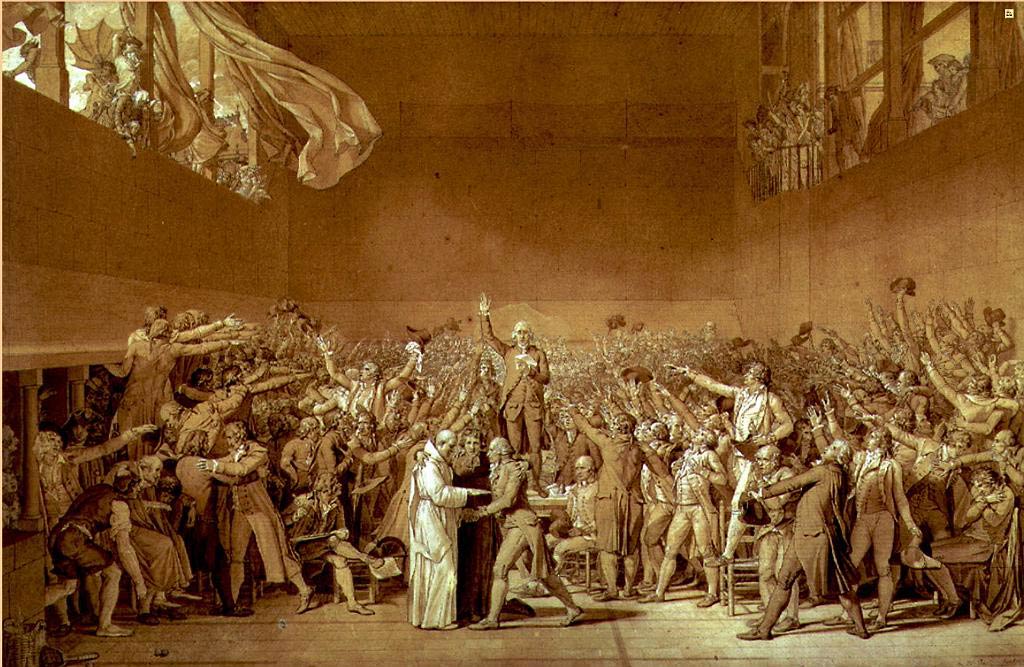 French Revolution: the Third Estate declares itself the National Assembly