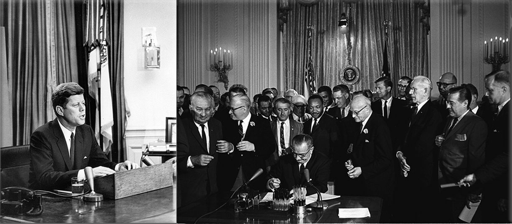The Civil Rights Act of 1964 is approved after surviving an 83-day filibuster in the United States Senate