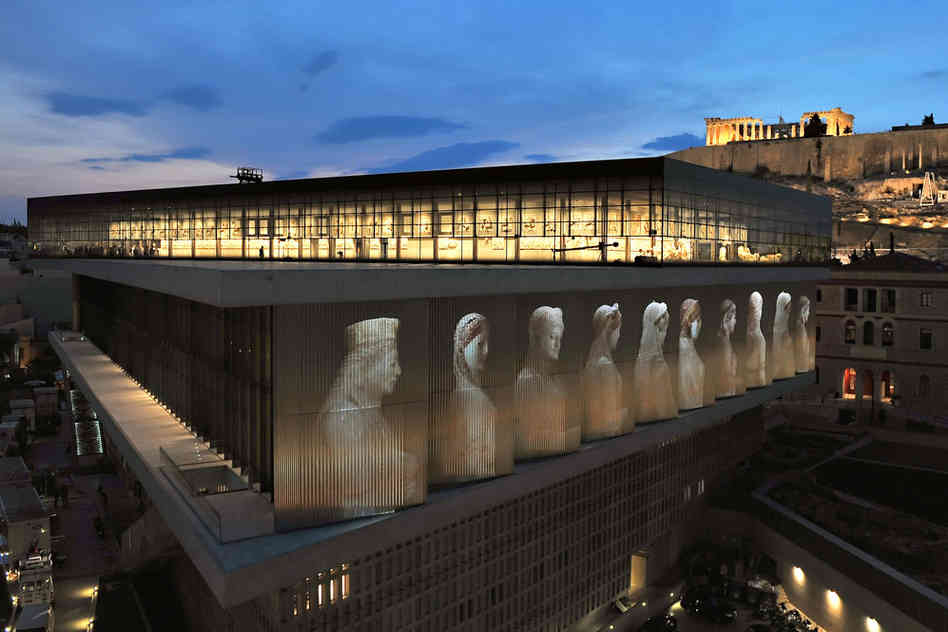 The Acropolis Museum in Athens, Greece opens to the public.