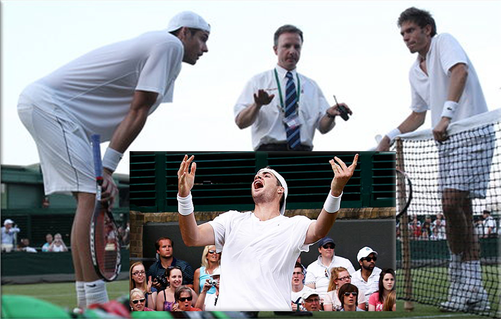 Wimbledon: John Isner of the United States defeats Nicolas Mahut of France in the longest match in professional tennis history