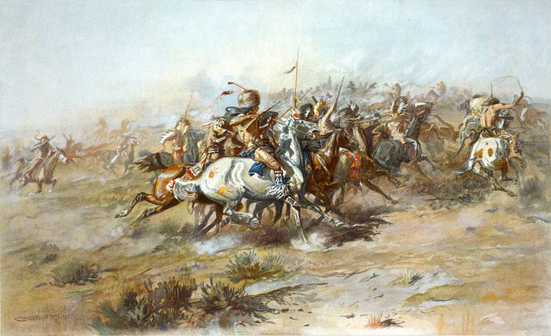 Battle of the Little Bighorn and the death of Lieutenant Colonel George Armstrong Custer