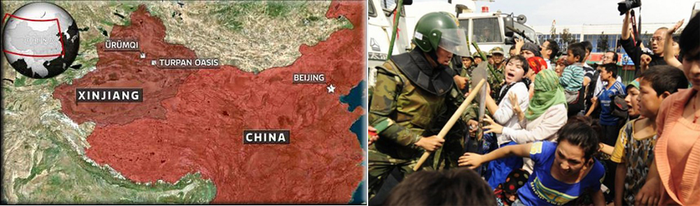 Riots in China's Xinjiang region kill at least 36 people and injuring 21 others