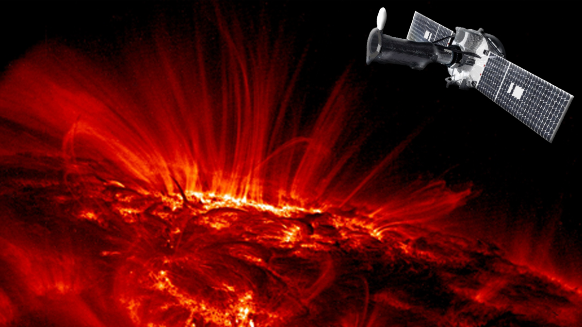 NASA launches the Interface Region Imaging Spectrograph, a space probe to observe the Sun