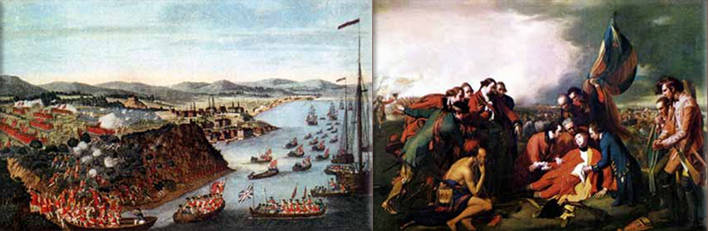 Siege of Quebec: General James Wolfe begins the siege of Quebec
