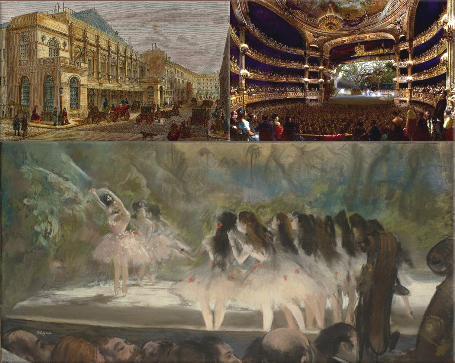 The Paris Opera Ballet premieres Giselle in the Salle Le Peletier on June 28th, 1841.
