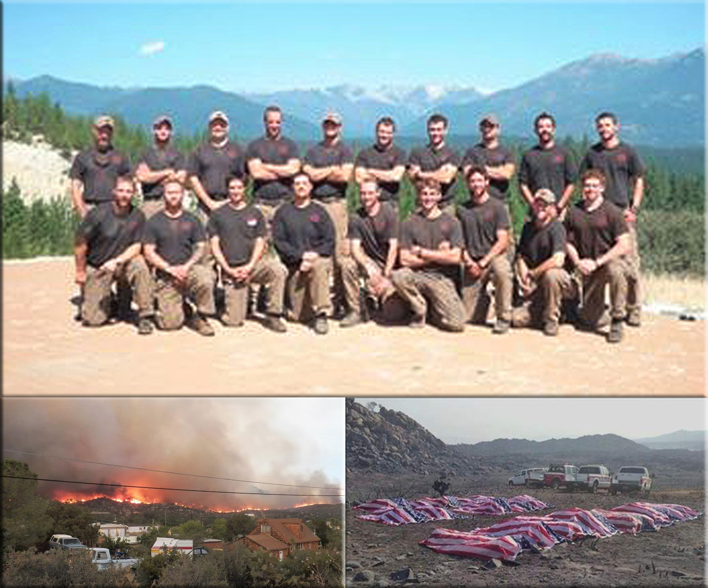 Yarnell Hill Fire: Nineteen firefighters die controlling a wildfire in Yarnell, Arizona.