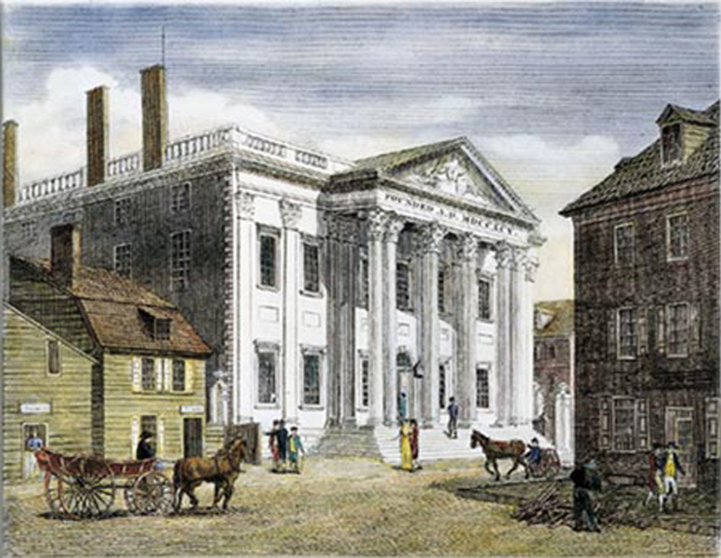The Bank of Savings in New York City, the first savings bank in the United States, opens