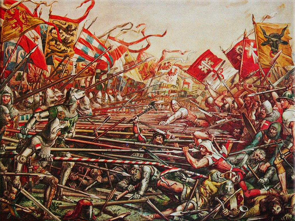 The Old Swiss Confederacy makes great strides in establishing control over its territory by soundly defeating the Archduchy of Austria in the Battle of Sempach
