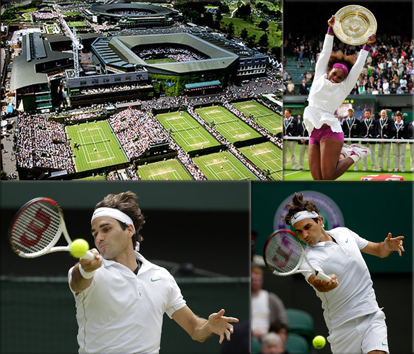 The inaugural Wimbledon Championships opens