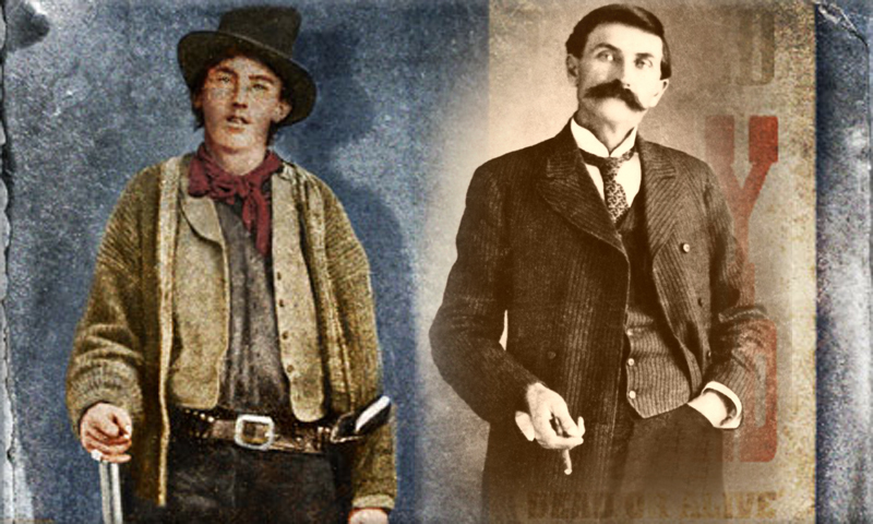Billy the Kid is shot and killed by Pat Garrett outside Fort Sumner