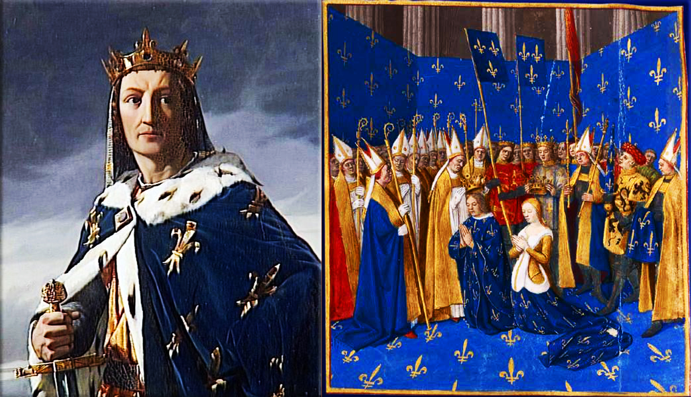 Louis VIII becomes King of France upon the death of his father, Philip II of France