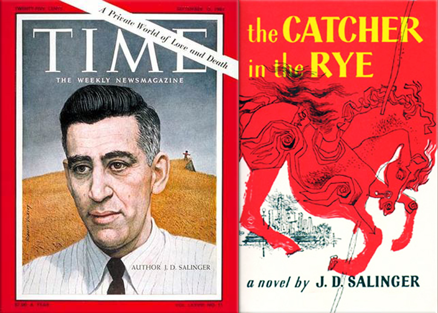 The Catcher in the Rye by J. D. Salinger is published for the first time by Little, Brown and Company