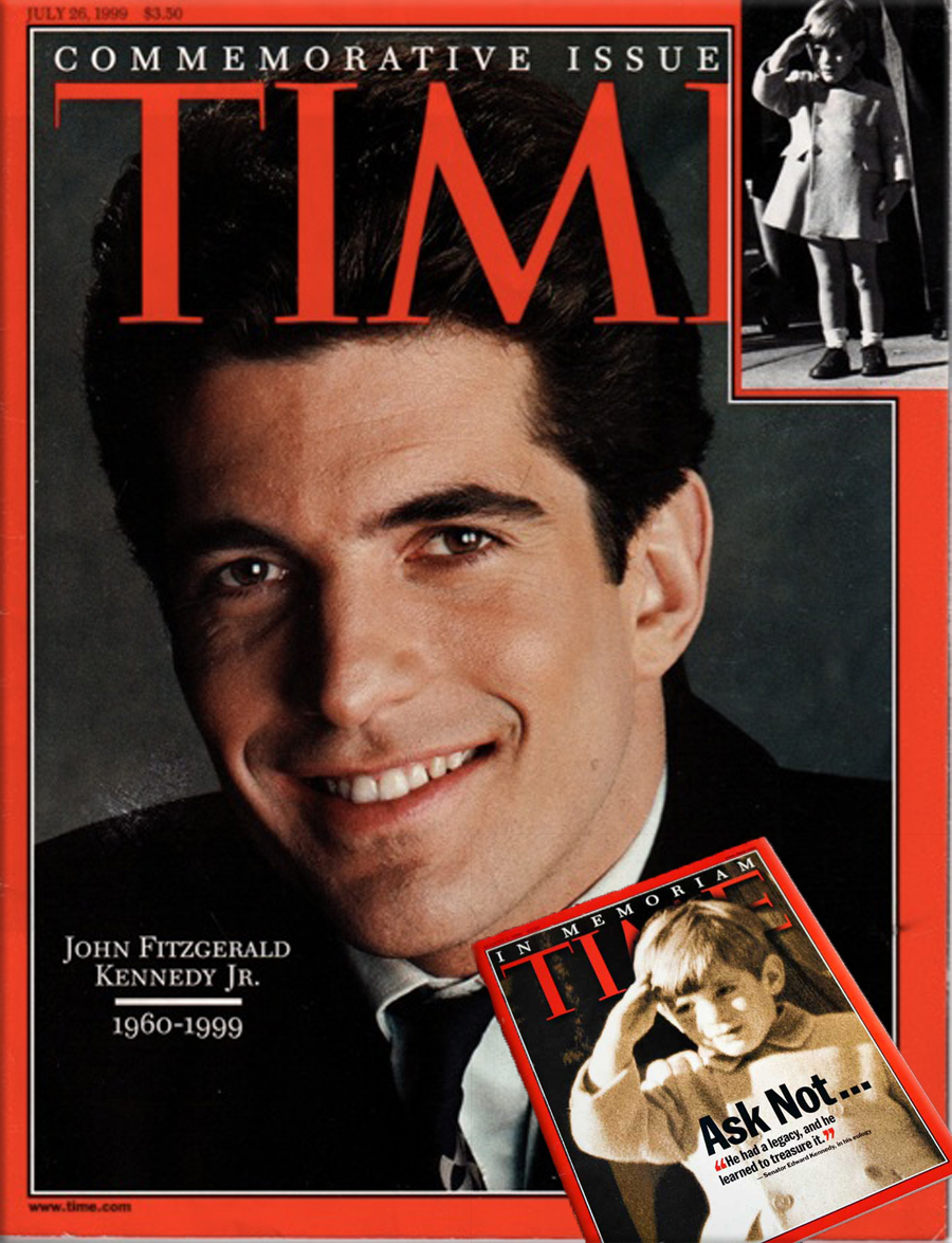 Time Magazine John Kennedy Jr. commemorative issue July 26, 1999