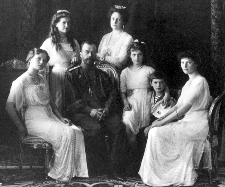 On the orders of the Bolshevik Party carried out by Cheka, Tsar Nicholas II of Russia and his immediate family and retainers are murdered at the Ipatiev House in Ekaterinburg, Russia