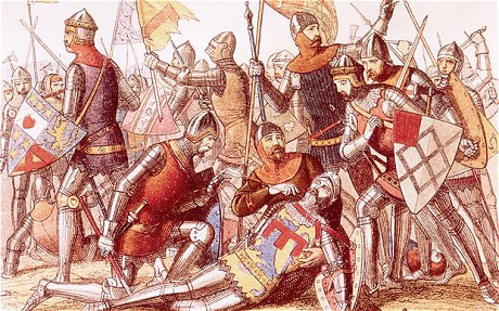 Battle of Shrewsbury: King Henry IV of England defeats rebels to the north of the county town of Shropshire, England