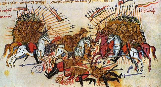 Battle of Anzen: the Byzantine emperor Theophilos suffers a heavy defeat by the Abbasids