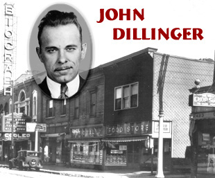 Outside Chicago's Biograph Theater, 'Public Enemy No. 1' John Dillinger is mortally wounded by FBI agents