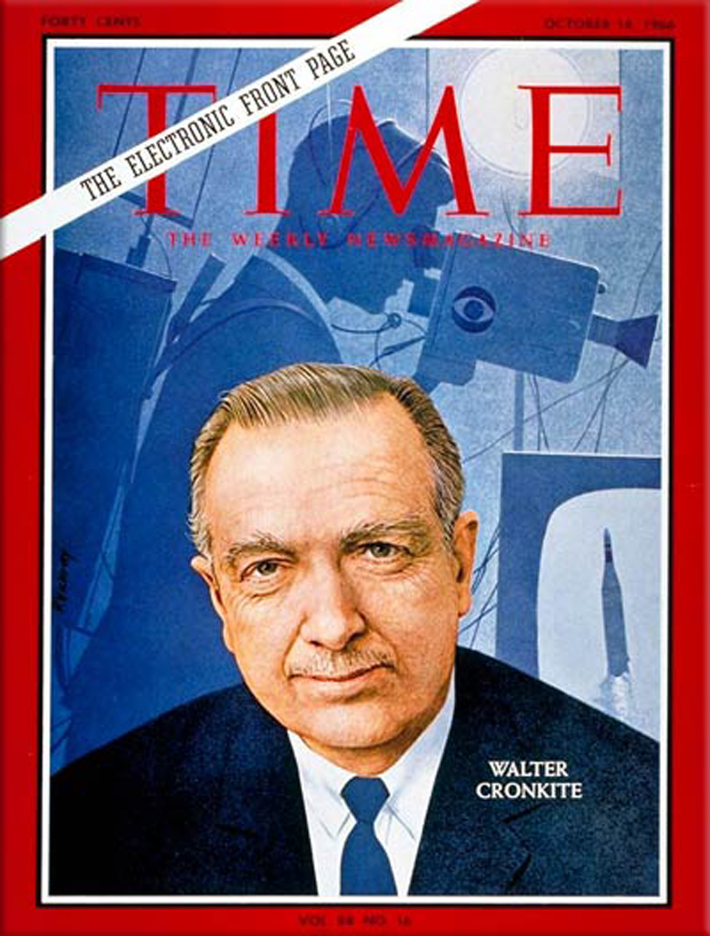 Walter Cronkite’s title as the 'Most Trusted Man in America'