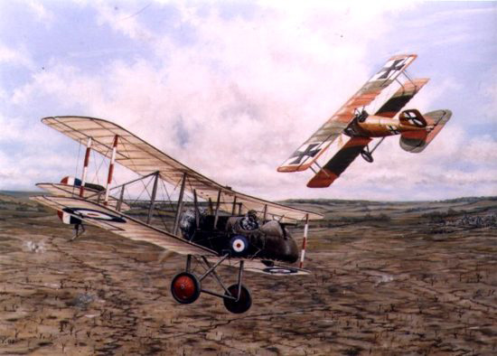 RFC Captain Lanoe Hawker becomes the first British military aviator to earn the Victoria Cross, for defeating three German two-seat observation aircraft in one day, over the Western Front