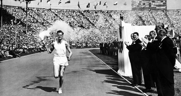 Olympic Games: The Games of the XIV Olympiad – after a hiatus of 12 years caused by World War II, the first Summer Olympics to be held since the 1936 Summer Olympics in Berlin, open in London