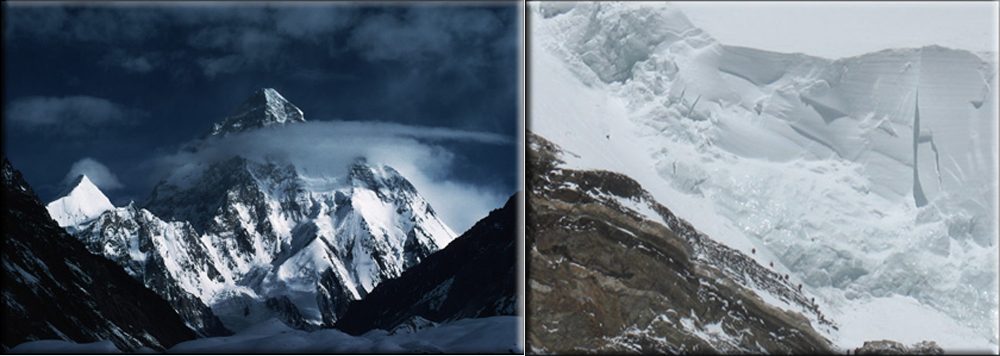 2008 K2 disaster: Eleven mountaineers from international expeditions died on K2, the second-highest mountain on Earth in the worst single accident in the history of K2 mountaineering.