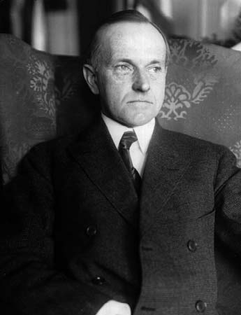 Calvin Coolidge, as vice president becomes the 30th President of the United States after the death of Warren G. Harding