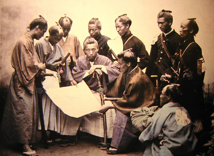 Japan's samurai, farmer, artisan, merchant class system (Shinōkōshō) is abolished as part of the Meiji Restoration reforms