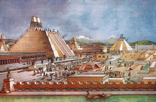 Tenochtitlán (present day Mexico City) falls to conquistador Hernán Cortés