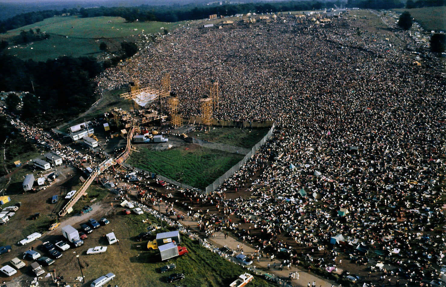 Woodstock Music and Art Festival opens