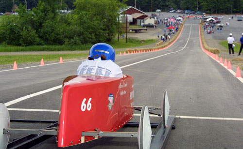 The first All-American Soap Box Derby is held in Dayton, Ohio