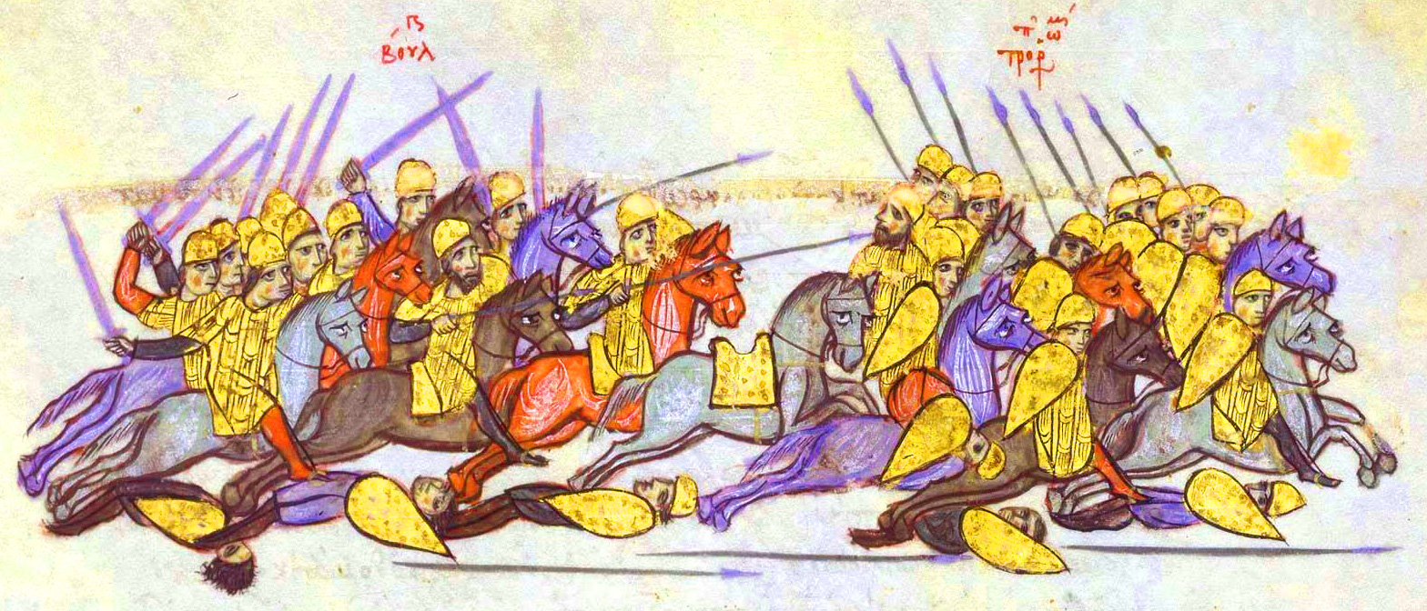 Battle of Acheloos: Tsar Simeon I of Bulgaria decisively defeats a Byzantine army