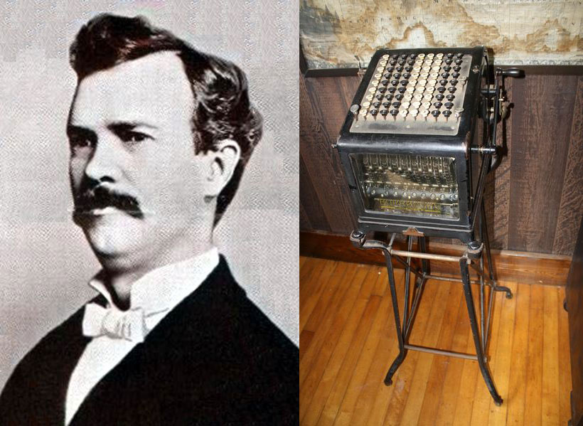 William_Seward_Burroughs_I patents the first successful adding machine in the United States