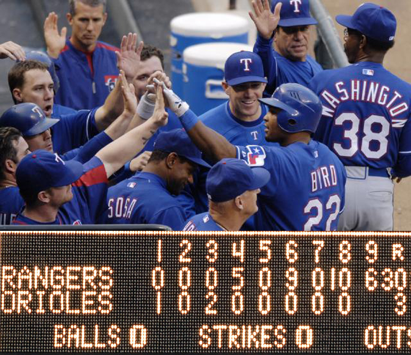 The Texas Rangers defeat the Baltimore Orioles 30–3, the most runs scored by a team in modern Major League Baseball history.