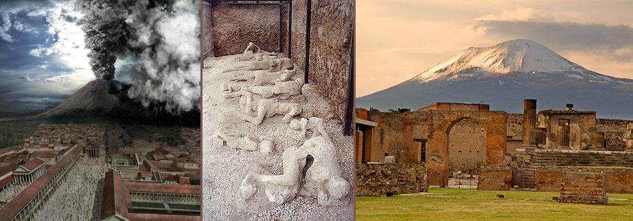Mount Vesuvius erupts. The cities of Pompeii, Herculaneum, and Stabiae are buried in volcanic ash (note: this traditional date has been challenged, and many scholars believe that the event occurred on October 24)