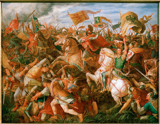 Battle of Marchfield: Ladislaus IV of Hungary and Rudolph I of Germany defeat Premysl Ottokar II of Bohemia near Dürnkrut in (then) Moravia