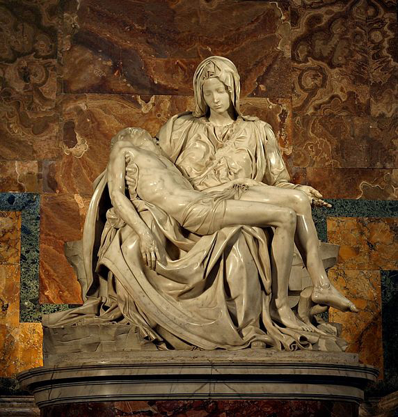 Michelangelo is commissioned to carve the Pietà