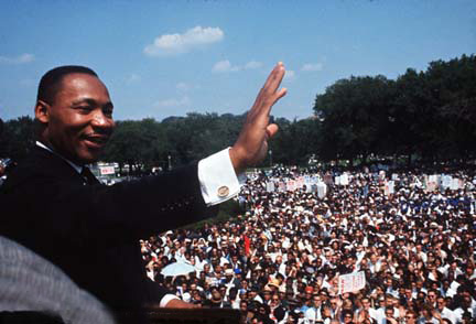 March on Washington for Jobs and Freedom: Martin Luther King, Jr. gives his I Have a Dream speech