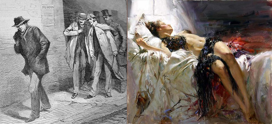 London: the body of Jack the Ripper's second murder victim, Annie Chapman, is found