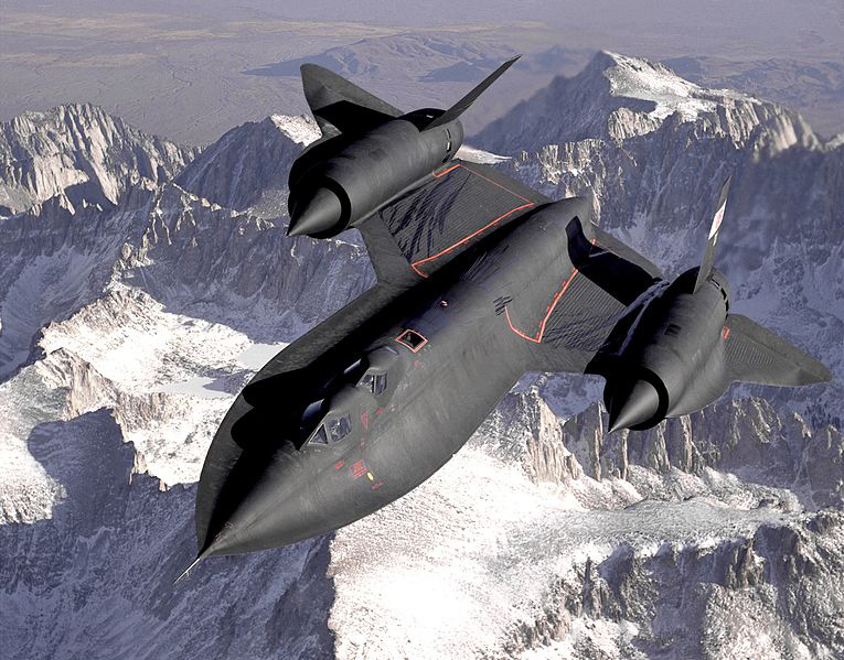 SR-71 Blackbird sets (and holds) the record for flying from New York to London in the time of 1 hour, 54 minutes and 56.4 seconds at a speed of 1,435.587 miles per hour (2,310.353 km/h)