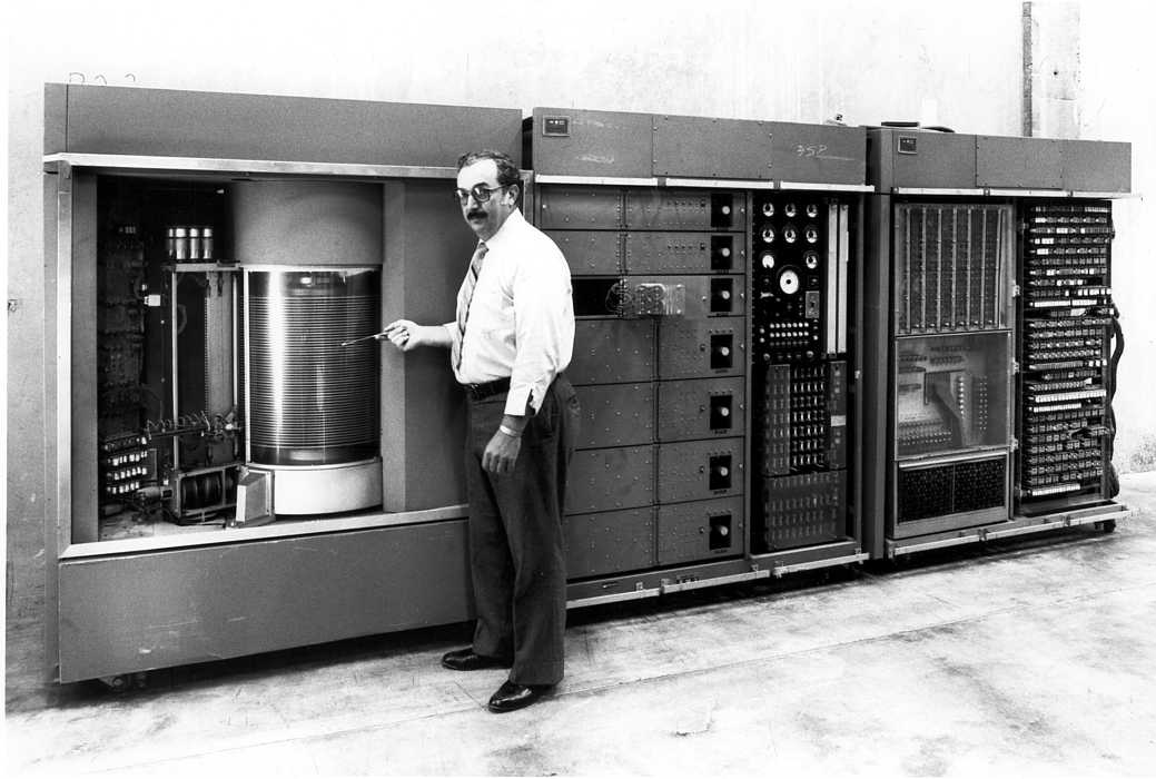 IBM RAMAC 305 is introduced, the first commercial computer to use magnetic disk storage