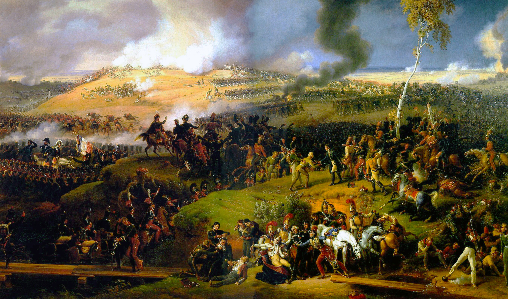 Napoleonic Wars: Battle of Borodino; Napoleon wins a Pyrrhic victory over the Russian army of Alexander I near the village of Borodino