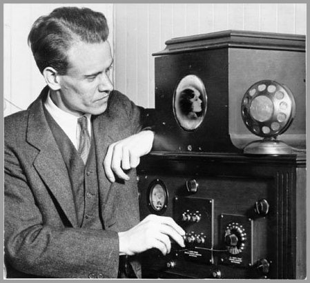 Philo Taylor Farnsworth: The first fully electronic television system is achieved