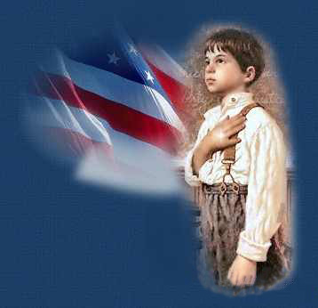 The Pledge of Allegiance is first recited