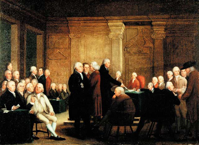 Continental Congress passes the first budget of the United States