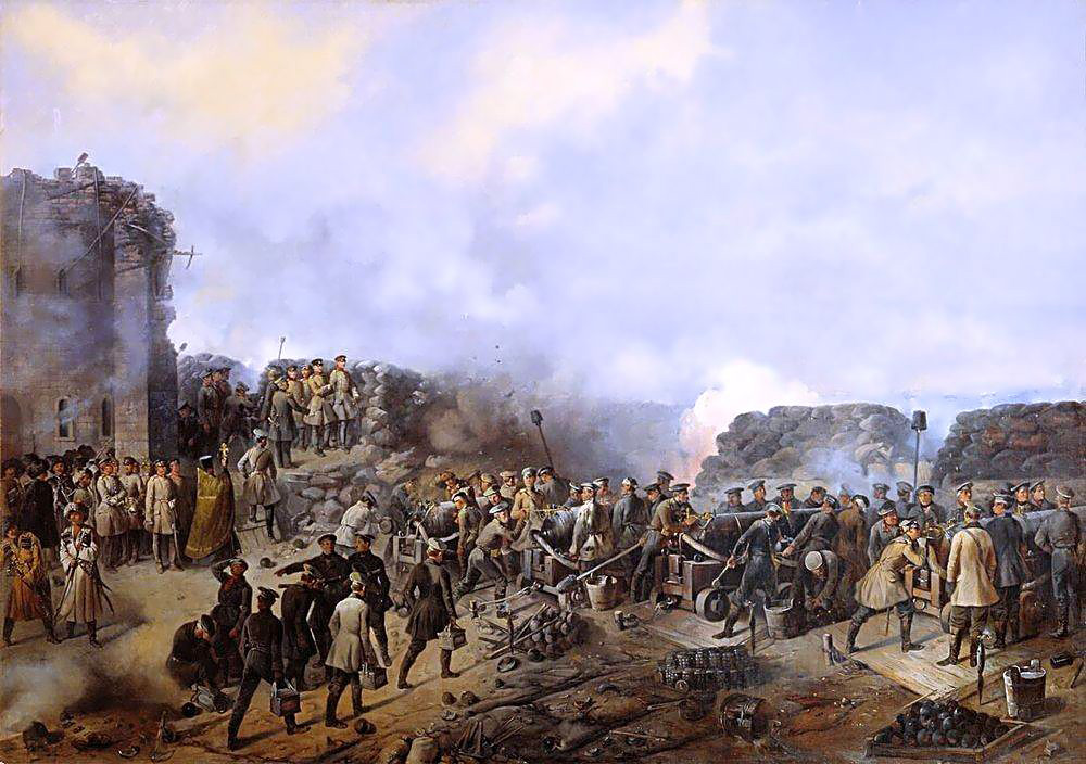 Crimean War: Siege of Sevastopol; comes to an end when Russian forces abandon the city