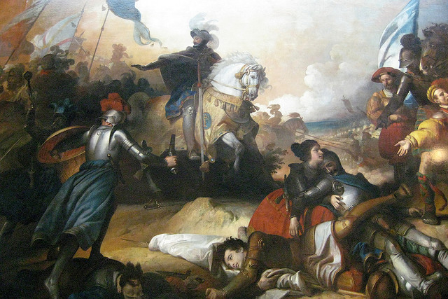 James IV of Scotland is defeated and dies in the Battle of Flodden Field, ending Scotland's involvement in the War of the League of Cambrai