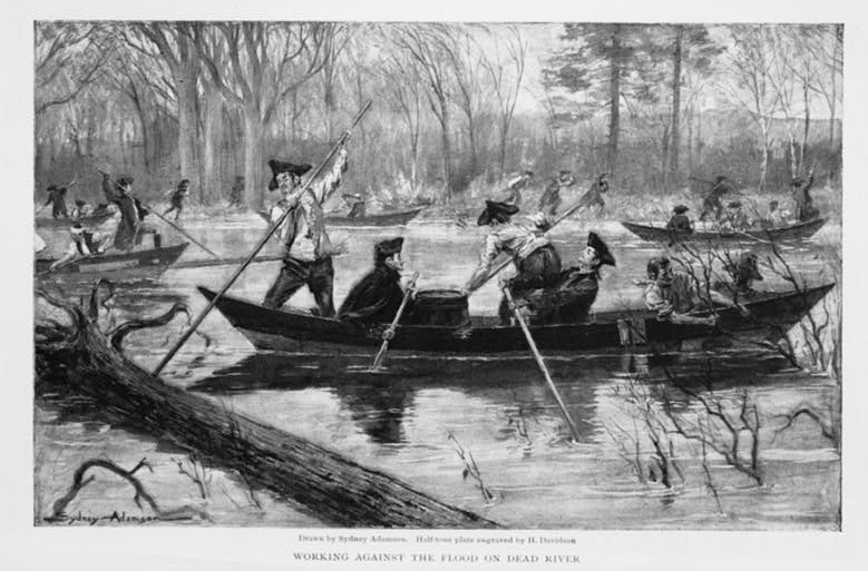 Benedict Arnold's expedition to Quebec leaves Cambridge, Massachusetts