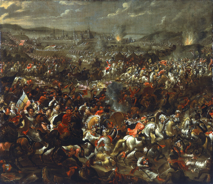 Austro-Ottoman War: Battle of Vienna; European armies join forces to defeat the Ottoman Empire