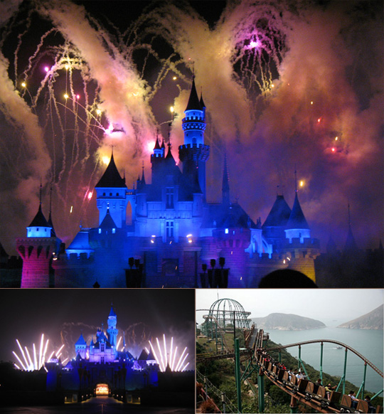 Hong Kong Disneyland opens in Penny's Bay, Lantau Island, Hong Kong